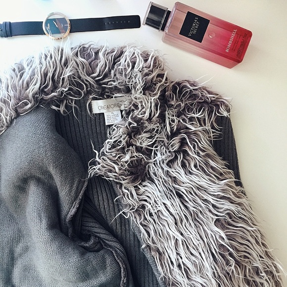 Creatore Faux Fur Shag Coat - Picture 1 of 6